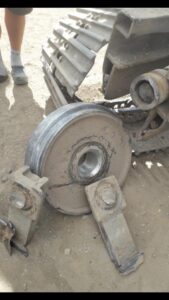 reparation af strammehjul