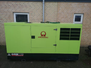 GCW generator 110kva front